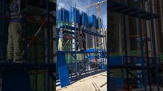 Construction Climbing Scaffold Safe Efficient High Rise