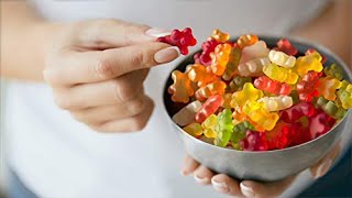 اسهل طريقة لتحضير هاريبو حلوي الجيلاتين سكاكر الدببه المطاطية المنزلية Haribo و تحدي الكل