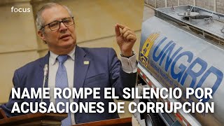 Presidente del Senado Iván Name rompe el silencio y dice que es inocente por escándalo de UNGRD