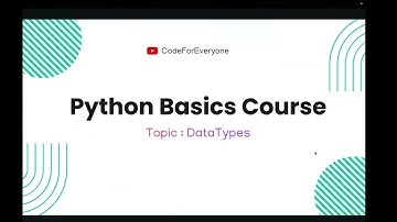 Python Data Types - Day 3