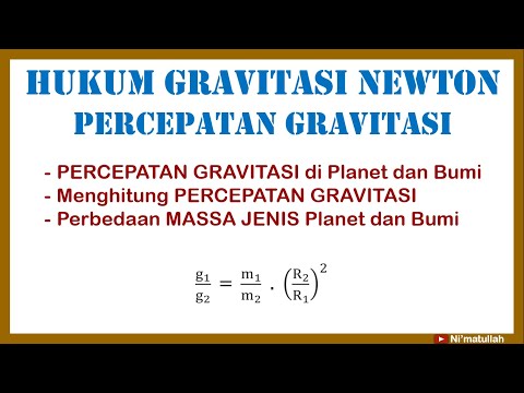 Video: Berapakah percepatan gravitasi di planet lain?