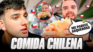 IBAI PRUEBA LA COMIDA CHILENA | ¿LA PEOR GASTRONOMIA DE AMERICA? ¿ES TODO LO MISMO? | REACCION