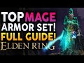 Elden Ring - The BEST MAGE ARMOR SET + MORE! Azur's Glintstone Armor Set Location Guide!