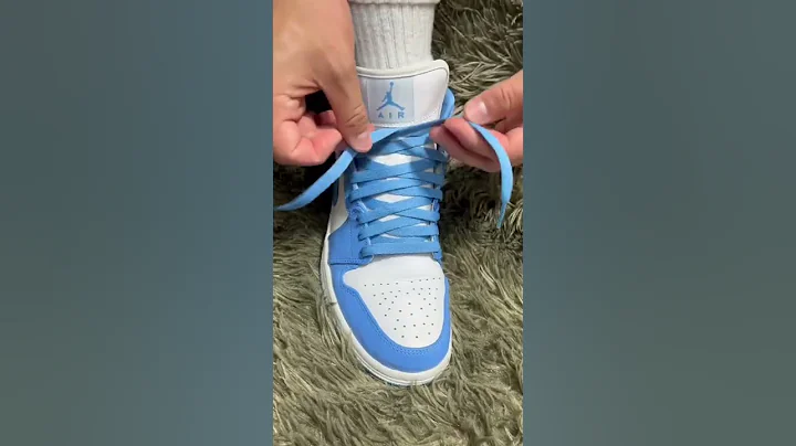 Jordan 1 Laces Tutorial ! If you are a SneakerHead watch this ❗️ - 天天要闻