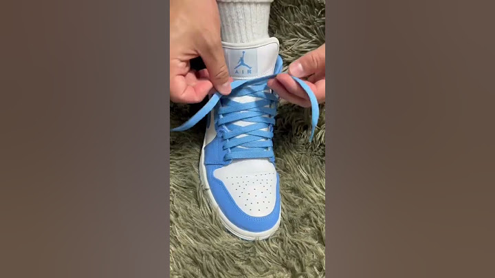 Jordan 1 Laces Tutorial ! If you are a SneakerHead watch this ❗️
