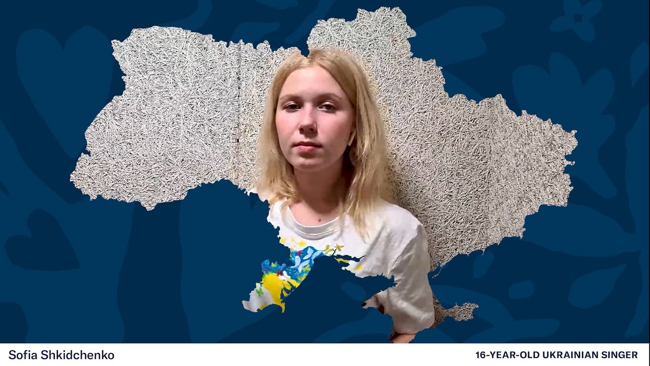 Sofia Shkidchenko - Pray for Ukraine - Chobani World Refugee Forum ...