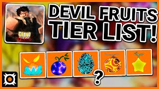 Grand Piece Online (Roblox) - Devil Fruits Tier List: September