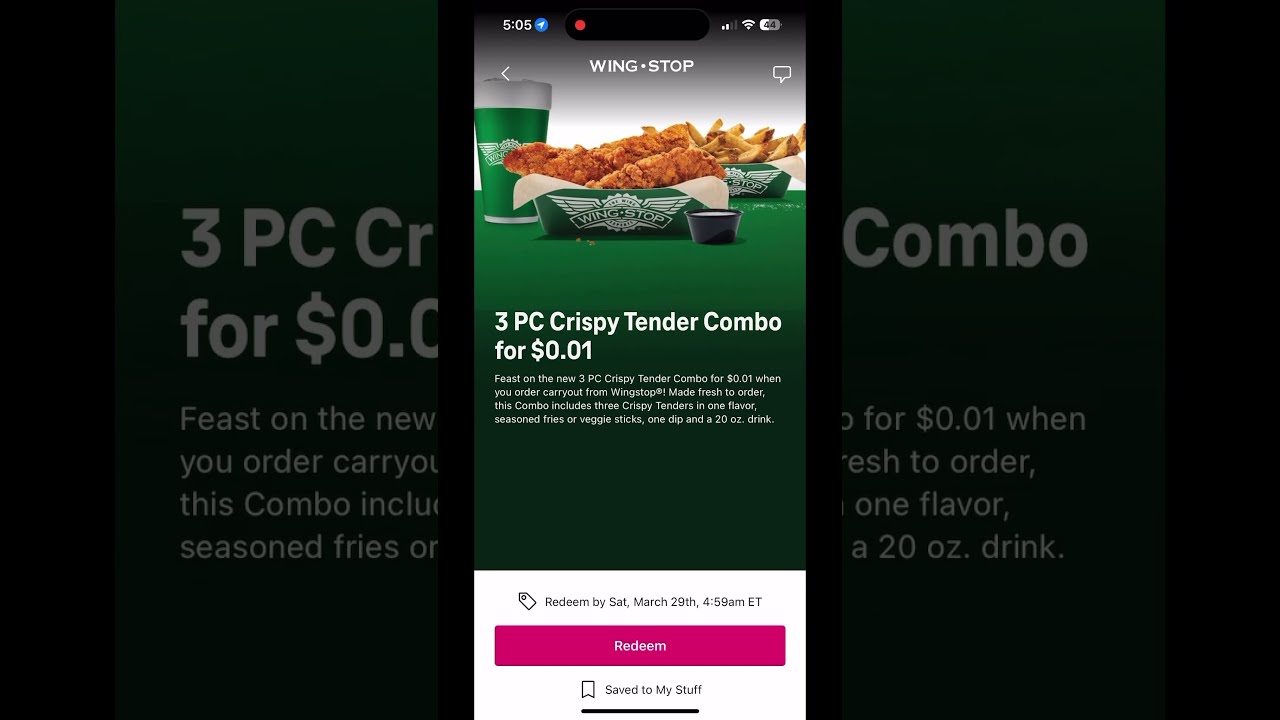 T Mobile Tuesday Wing Stop For 1 Penny