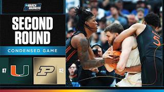 Purdue vs. Miami (Fla.) - Second round NCAA tournament extended highlights