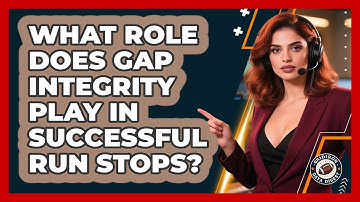 What Role Does Gap Integrity Play In Successful Run Stops? - Gridiron Data Digest