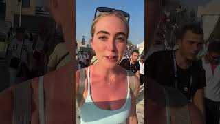 Grace Charis taking over the Ryder Cup in Italy