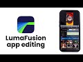 LumaFusion: How To Edit FreeCapture Videos On Your iPhone Part 2