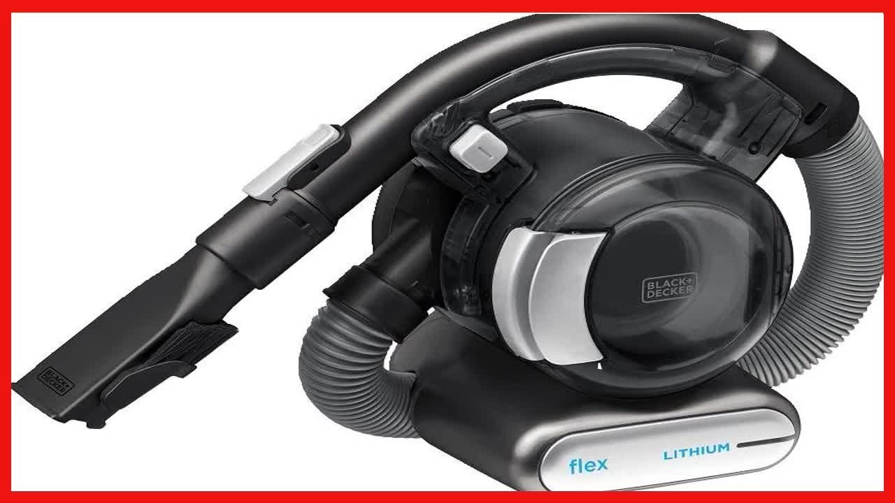 Black+decker 20V Max Lithium Flex Vacuum - Black BDH2020FL