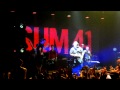 SUM 41 - We&#39;re All To Blame (Live in Arena Moscow 25.07.2012)