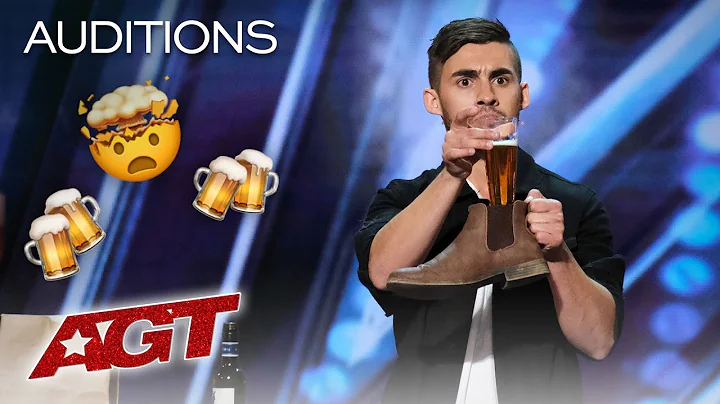 Dom Chambers Chugs A Beer With Intoxicating Magic!...