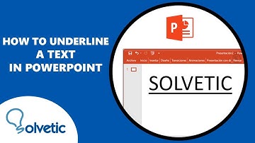 🔠 How to UNDERLINE a TEXT in POWERPOINT ✔️ Normal, Double or Effect Underline