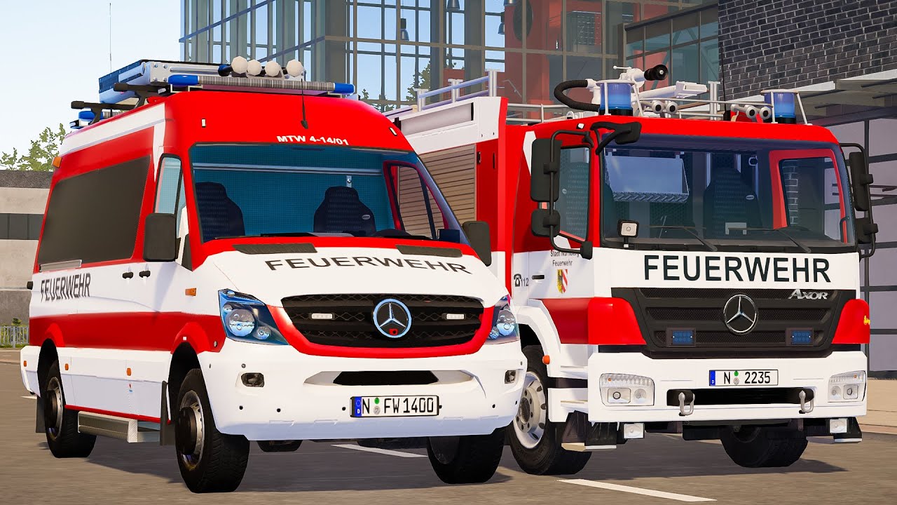 Emergency Call 112 - German Firefighter and Tanker Truck Rapid on Duty! 4K