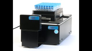Ziath MIrage 2D bar coded tube rack readers running  DP5 Standard Software