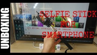 UNBOXING SELFIE STICK FOR SMARTPHONES. screenshot 5