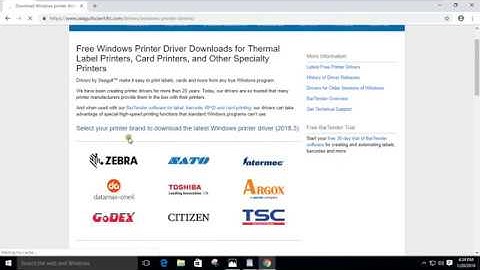 How to Install and Configure zebra Barcode Printer Through Network