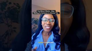 Find Direct Clients—Stop Waiting for Someone to Choose You.