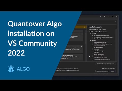 Quantower Algo with Visual Studio community 2022 and simple indicator code