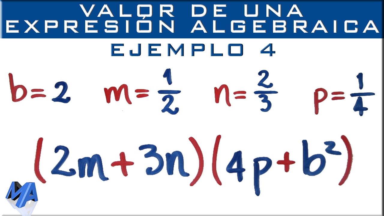 Ejercicios de expresion algebraica