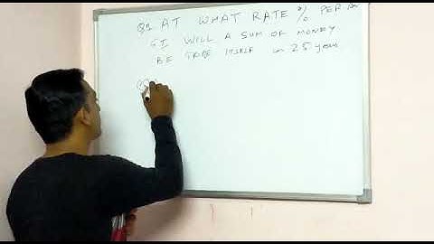 at what rate a sum of money will become triple of itself in 25 years at simple interest