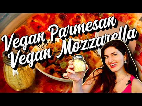 Vegan Parmesan & Vegan Mozzarella | Easy Vegan Cheeses!