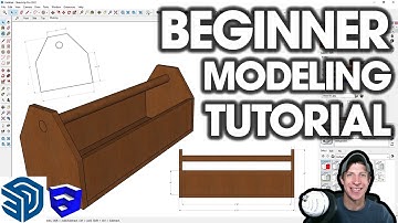 SketchUp Modeling FOR BEGINNERS - Modeling a Toolbox!