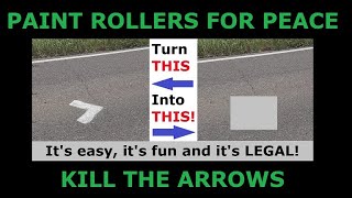 PAINT ROLLERS FOR PEACE! KILL THE ARROWS! Oklahoma Citizens VS The Oklahoma Turnpike Authority