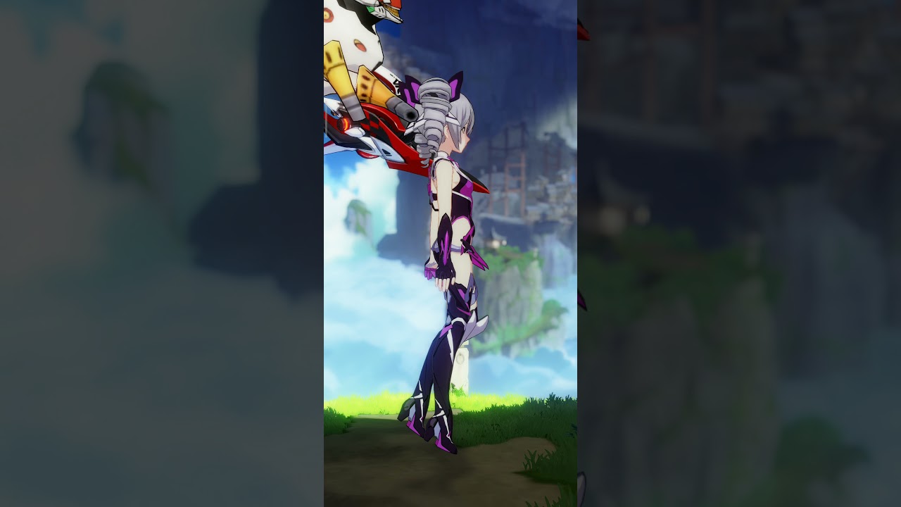 Bronya Zaychik  ~ Throatwort {outfit/cosu} -   Yamabuki Armor full body cek