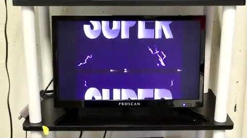 Super Nintendo/Famicom SNES/SFC Video Repair - Black & White Screen Jumping