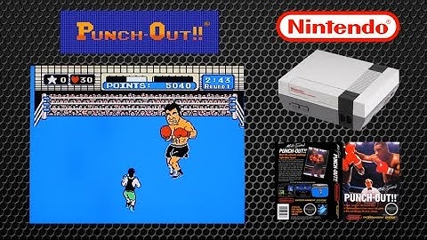 Mike Tyson Punch Out - Nintendo (NES) - Minor Circuit Gameplay