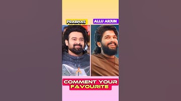 Prabhas And Allu Arjun Transformation 💥|#prabhas #rajasaab #alluarjun #pushpa2 #transformation