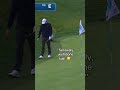 The flagstick won vs. World No. 1 🙃