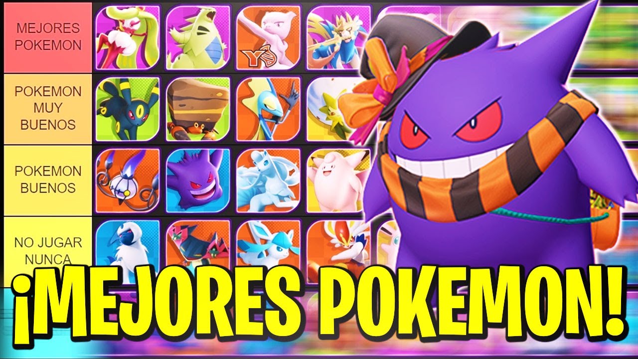 NUEVOS MEJORES POKEMON RANKED MASTER en POKEMON UNITE ACTUALIZACION ...