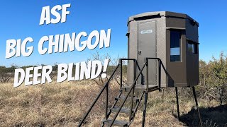 Big Chingon Deer Blind from All Seasons Feeders | Best Blind Ever???