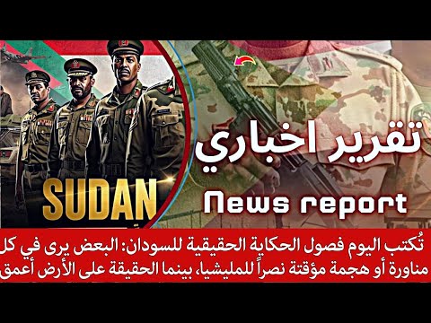 الفاشر الميدان بيننا والنهاية تلوح في الأفق ترونها انتصارات للمليشيا ونراها آخر فصولها  الفاشر الميدان بيننا والنهاية تلوح في الأفق ترونها انتصارات للمليشيا ونراها آخر فصولها