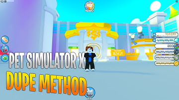 Pet simulator X Dupe Method! New Public Script For Duping!