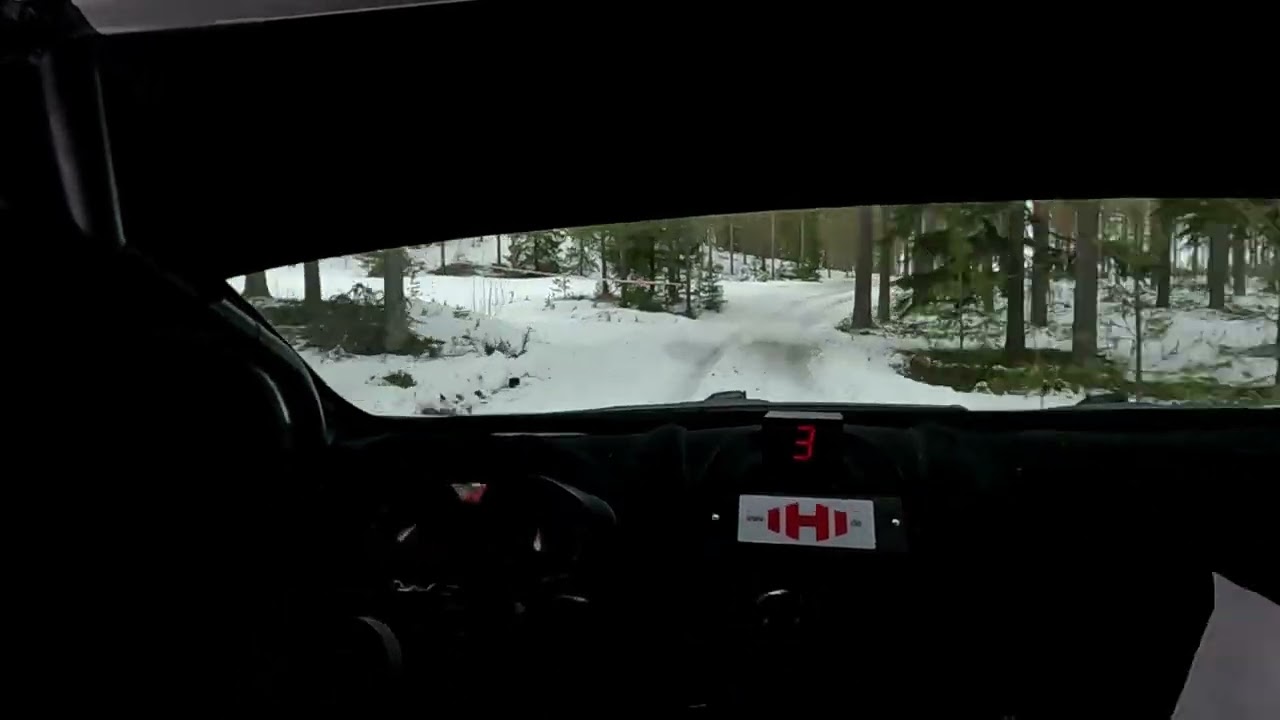 RTP Joutsa Rallisprint 2025. Tuukka Kauppinen