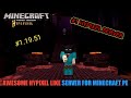 AN AWESOME HYPIXEL LIKE SERVER FOR MINECRAFT PE AND JAVA #wenpixel #craftersmc #satnetwork