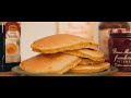 Making pancakes  cinematic broll