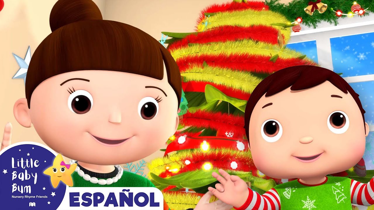 ⁣Canción de navidad (Finger Family) | Canciones Infantiles | Little Baby Bum en Español