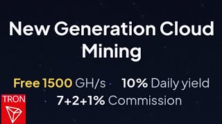 Latest Trx mining site | Best Tron Mining sites | free Earning online earning | trx cloudmining