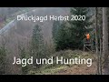 Drückjagd Herbst 2020, Wild boar driven hunt 2020.