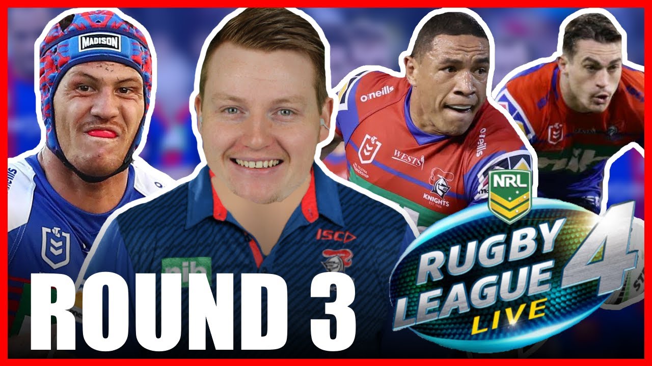 KNIGHTS VS TIGERS (ROUND 3) RUGBY LEAGUE LIVE 4 2021 NEWCASTLE KNIGHTS CAREER MODE
