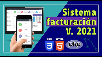 Sistemas Web - Facturación y Inventario  versión 2021- PHP 7 y MariaDB