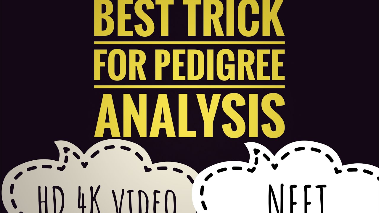 PEDIGREE ANALYSIS TRICK YouTube pedigree-analysis-trick-youtube