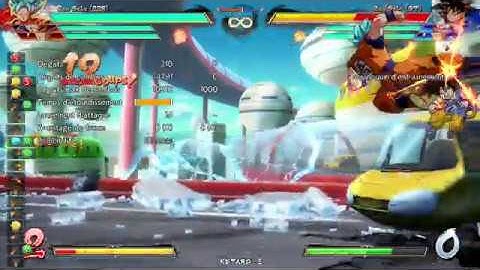 DBFZ 1.21 - Goku Blue corner TOD [ YGH_A TNK_B ]